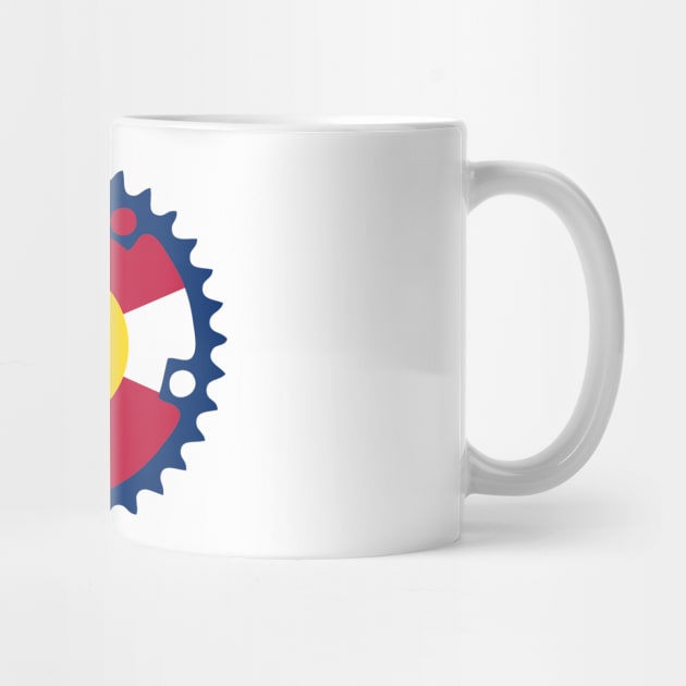 Chainring Colorado Flag by ColoRADo